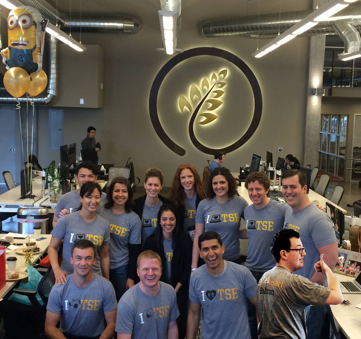 Love this pic from last week's <a href="/tellapart/">TellApart, Inc.</a> Tech Solns Eng appreciation day... tho #erryday should be TSE day!