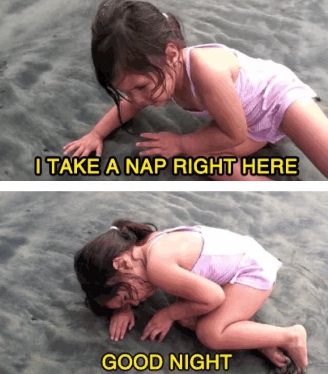 Having to go to school after guard weekends...