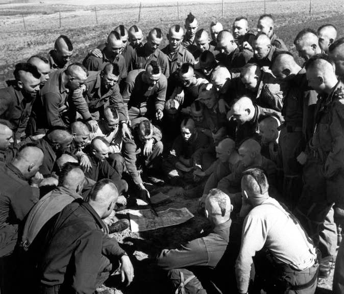 WWII Pictures on Twitter: "American paratroopers with 