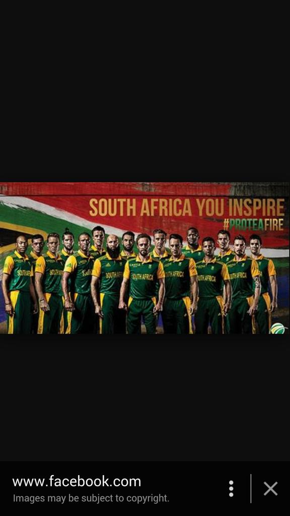 FlyingMojo's tweet image. Make us proud boys!!We behind you every ball of the way!! #ProteaFire #CWC15 #SimplyTheBest #RSAvsNZ #KickSomeKiwiAss
