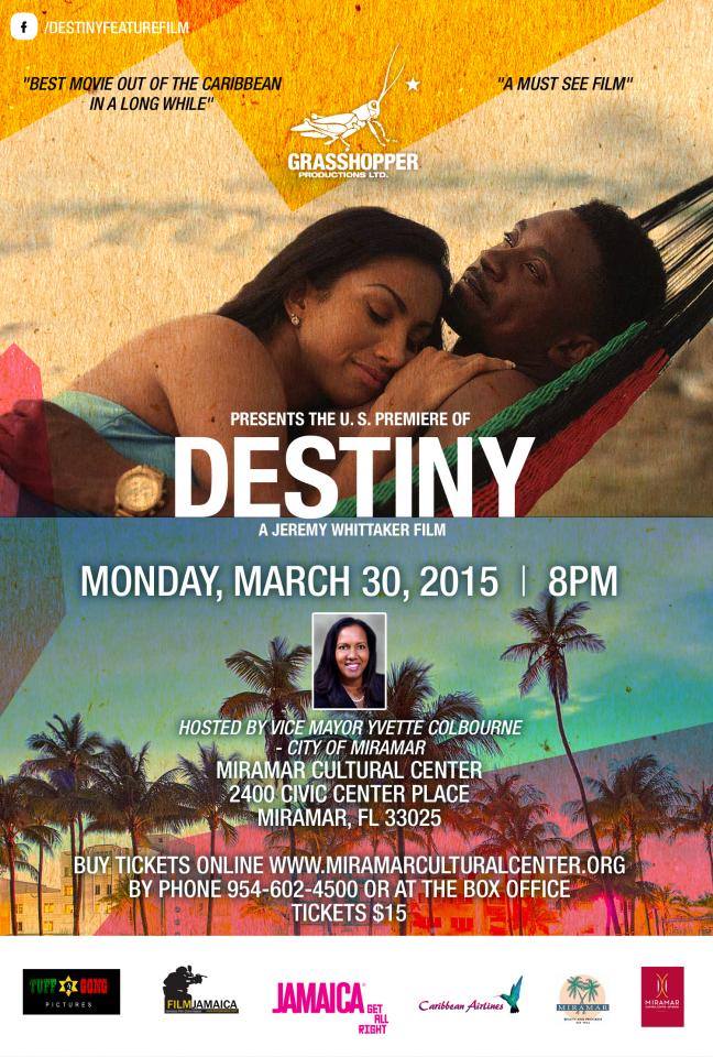 bobmarleymuseum's tweet image. U.S has a date with "Destiny"!
On Monday March 30, 2015, Destiny will have its U.S premiere in Miramar Florida.