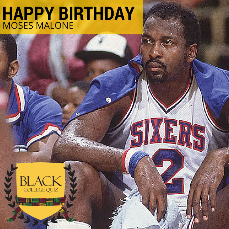 Happy Birthday Moses Malone! 