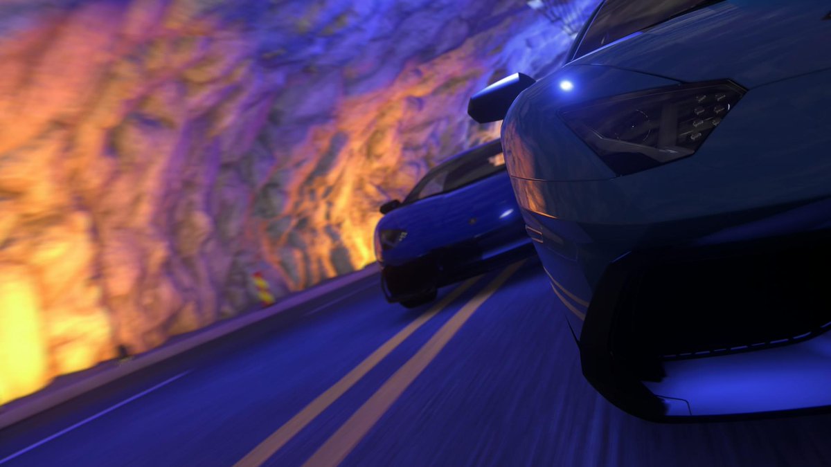 DRIVECLUB's tweet photo. The #Lamborghini Expansion Pack arrives this week! Watch the #Aventador in action: https://t.co/vtAEo3Rc8m #PS4share http://t.co/StZKaiovzp