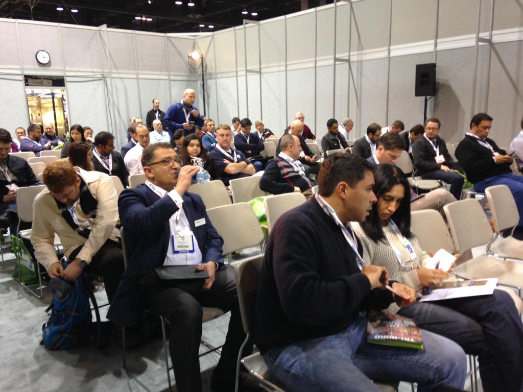 DMWandH's tweet image. Full house for W&amp;amp;H&apos;s educational seminar @promatshow #ProMat2015 #promatshow