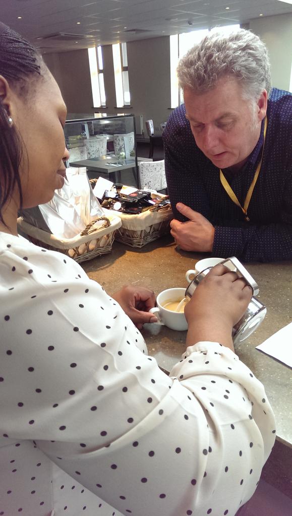 Our students getting latte art tips from the fabulous Mr Jon Skinner during enrichment week. #rotherhamiswonderful