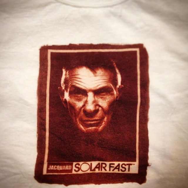 JacquardProduct's tweet image. #LeonardNimoy #SolarFast #Tshirt