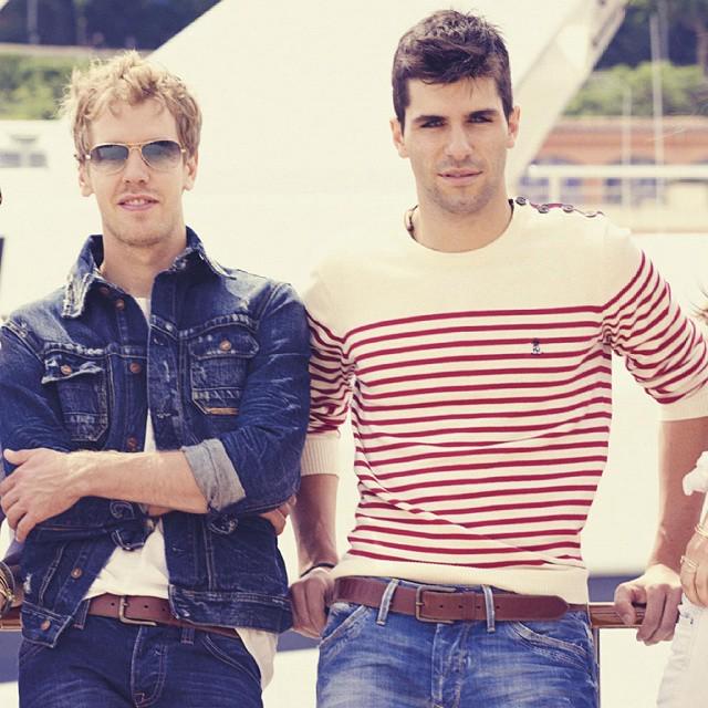 Happy Birthday to Jaime Alguersuari, who turns 25 today.
__________

Pic: Sebastian Vettel and Jaime Alguersuari - 