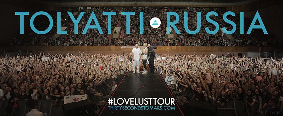 TOLYATTI ✖️ RUSSIA - (Hi-Res) ow.ly/KI6cz #MarsInRussia #LoveLustTour