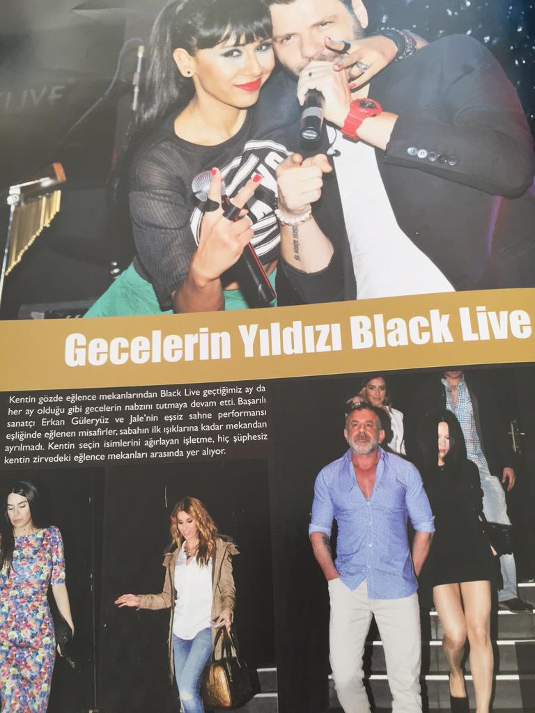 @BLACKLiveantaly gecelerinden yıldızlı kareler #nisan sayısı bayiilerde