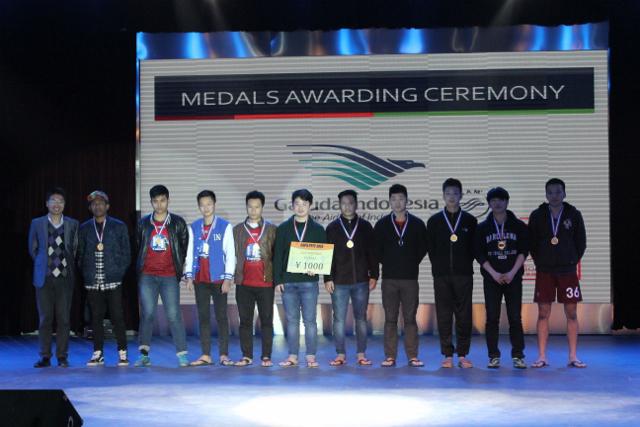 ppihangzhou's tweet photo. #COPAPPIT2015 #Nanjing dan yang terakhir, Futsal!! juara ke 2 dimenangkan oleh tim dari PPIT Hefei! http://t.co/m7UUwxme7I