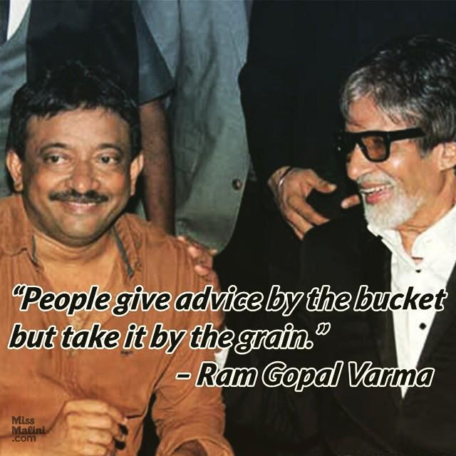 Happy birthday Ram Gopal Varma!  