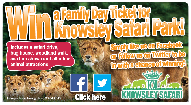 Competition time! Follow &amp; RT to win a family ticket for <a href="/KnowsleySafari/">Knowsley Safari</a> park! T&amp;C's: ow.ly/L4wsu