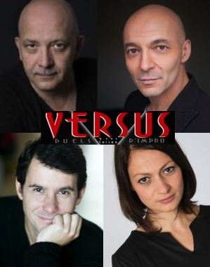 Prochain Versus (12/04 ):Descargues Vs Mameche &amp; Galliot Vs Perret (Clavel - 20H) reservation@ligue-improvisation.com