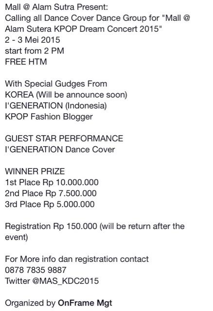 <a href="/N2BC_DC/">N2BC Dance Team</a> Mall @ Alam Sutera KPOP Dream Concert 2015