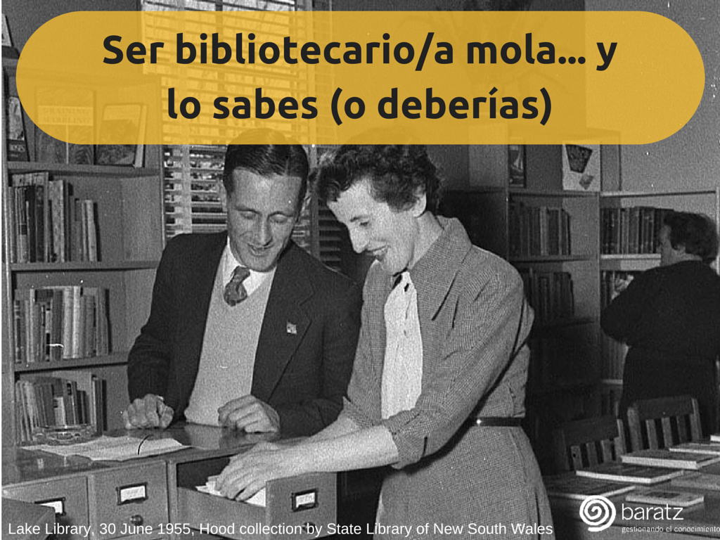 grupobaratz's tweet photo. Ser bibliotecario/a mola... y lo sabes (o deberías)
#BTZtwitter 
#felizmartes #biblioteca http://t.co/vyHcWDukl8