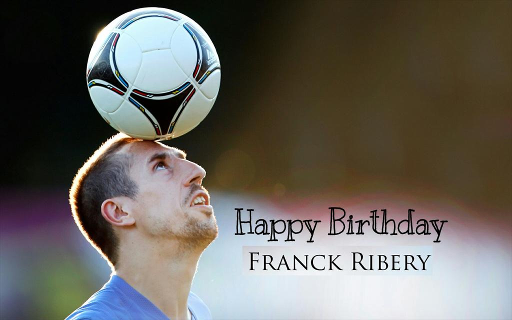  Happy birthday Franck Ribéry!          We miss you and hope you feel better soon  