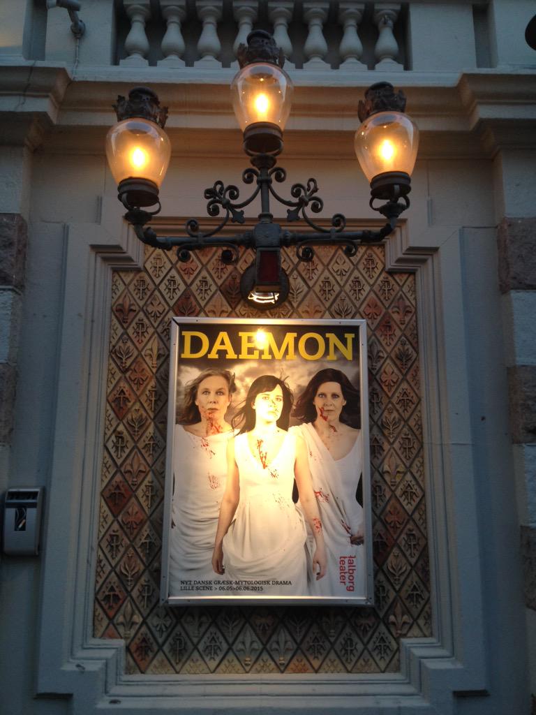 ExtraodinaryAA's tweet photo. We're going to experience the production #daemon at @aalborgteater in May - we just can't wait! http://t.co/pXmuhYBySh