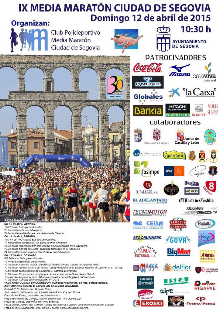 Baileactivo's tweet photo. @BaileactivoSG e instructores @Baileactivo de #Segovia presente en la #mediamaratón este sábado 13:00 y domingo 11:00 http://t.co/3oN2pUZVMe