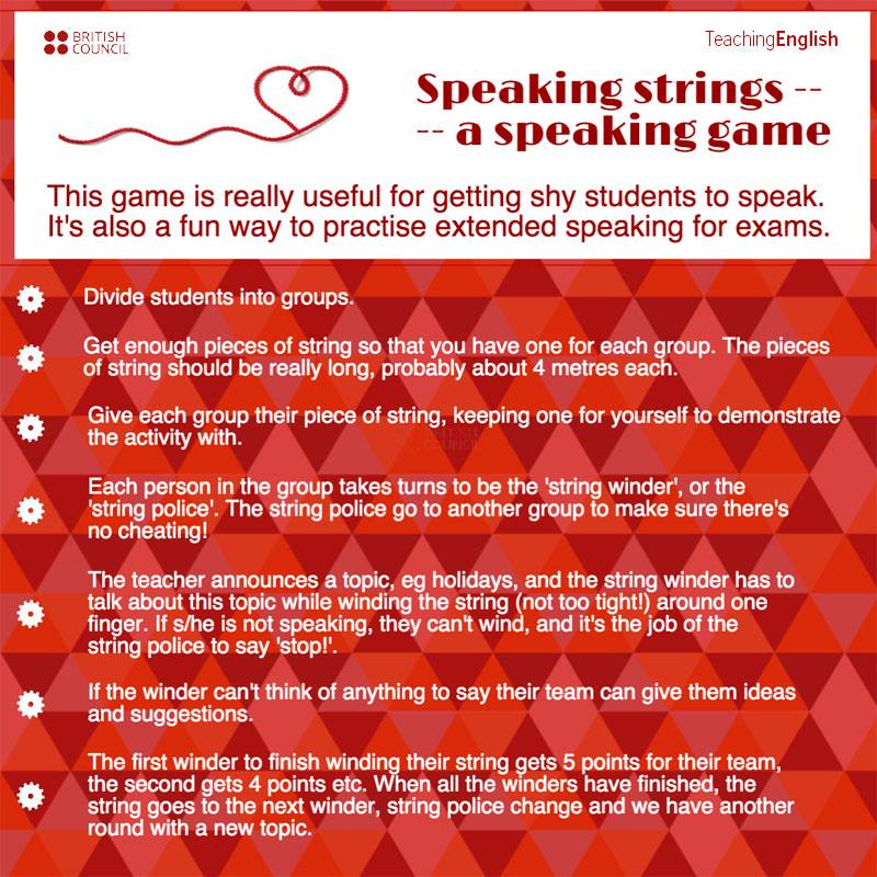 sgBritish's tweet photo. @TeachingEnglish Three activities for speaking tests -http://t.co/yhZ3KjOc6X #TDCsg http://t.co/xIJp1kAQw4