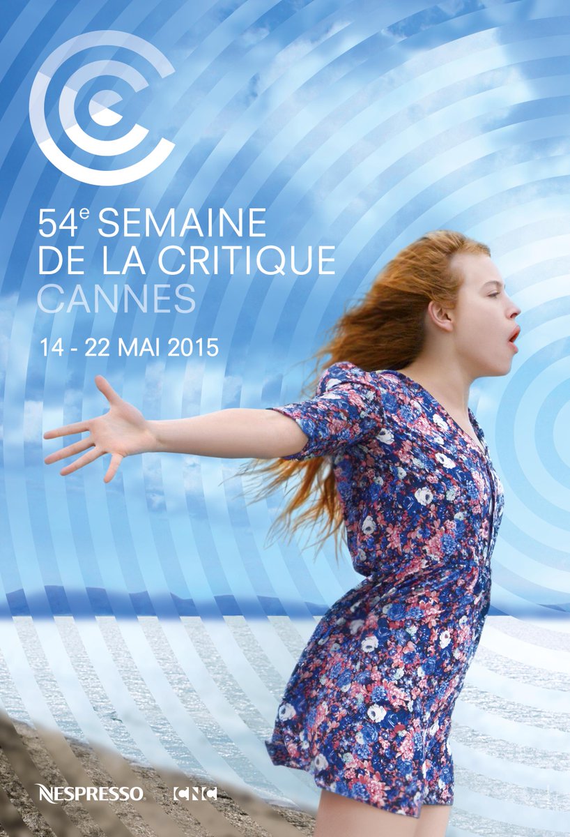 semainecannes's tweet image. La Semaine de la Critique dévoile son affiche 2015 ! Le nouveau souffle du cinéma déferle sur Cannes du 14 au 22 mai.