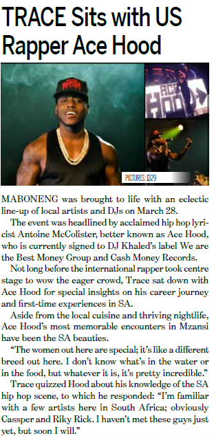 TRACE_Inter's tweet photo. S/O. to @Hypress & @TutoneComms for the #ProjectMaboneng invite w. international rapper @Acehood - @Guy_Mab http://t.co/BYBv8EdegN