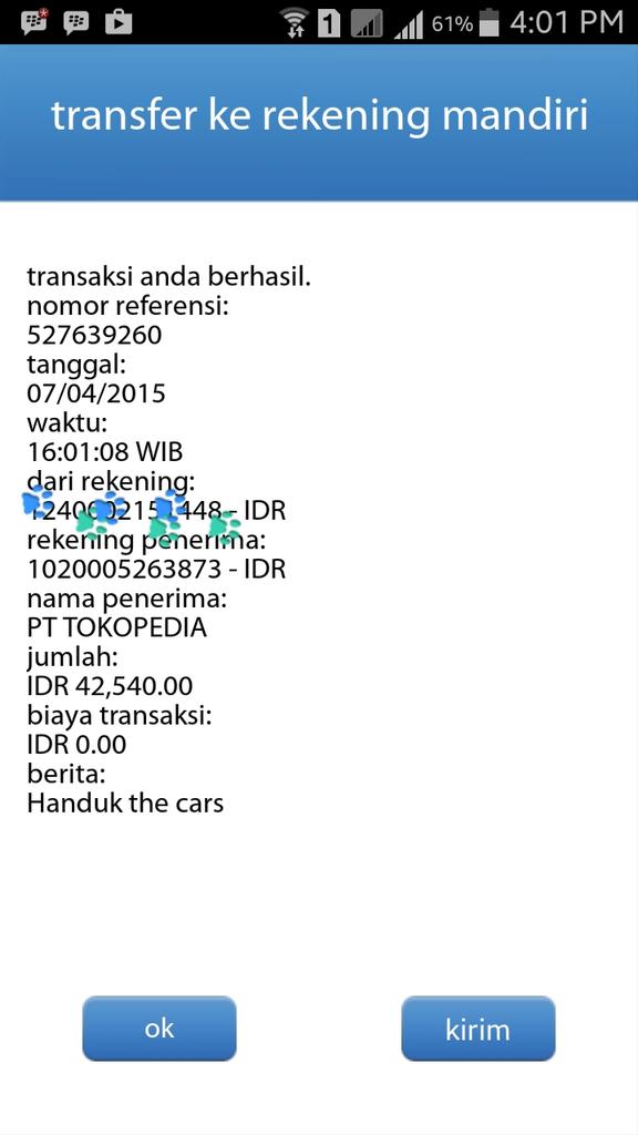 @mandirifiesta Yuro pasti suka bgtz pic the cars yg beli di olshop trf mandiri-mobile...Day2 #eMMansipasi
