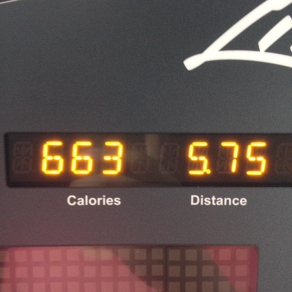 5.75km, 663cal 🏃💨