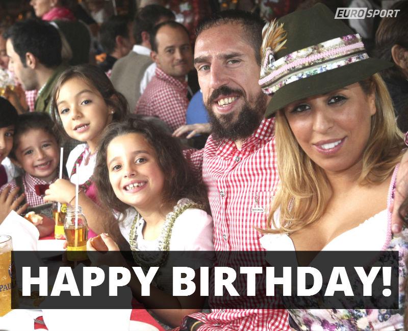 Happy Birthday Franck Ribery! The Bayern Munich star is 32 today. 