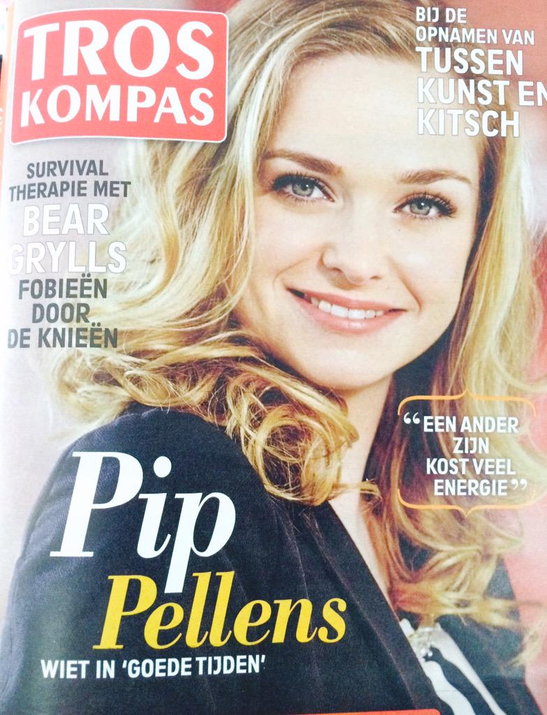 <a href="/pippellens/">Pip Pellens</a> siert deze week de cover van @TrosKompas. Met een bijbehorend interview en een 'raar' #wistjedatje