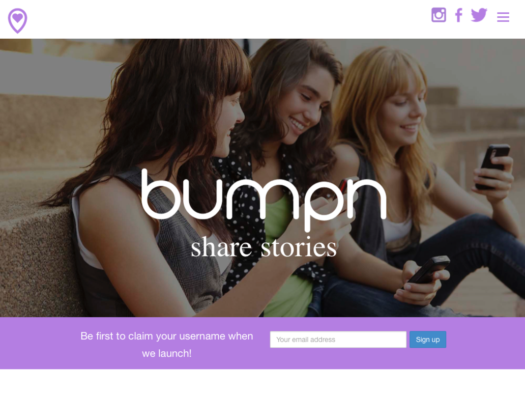 BetaList's tweet photo. bumpn: Location-based photo messaging application http://t.co/Z2v6EMtBPi http://t.co/Epw1fYS1C5