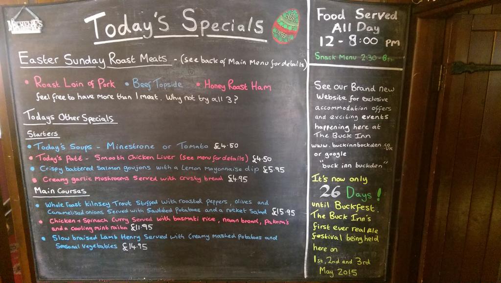 BUCK INN BUCKDEN tweet media