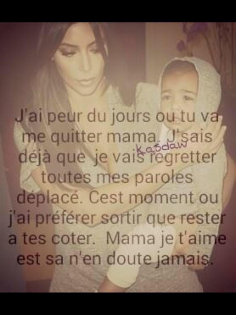 postbadcutee's tweet photo. Mama je t'aime et sa n'en doute jamais 🔐 http://t.co/iY9xqTuWb5