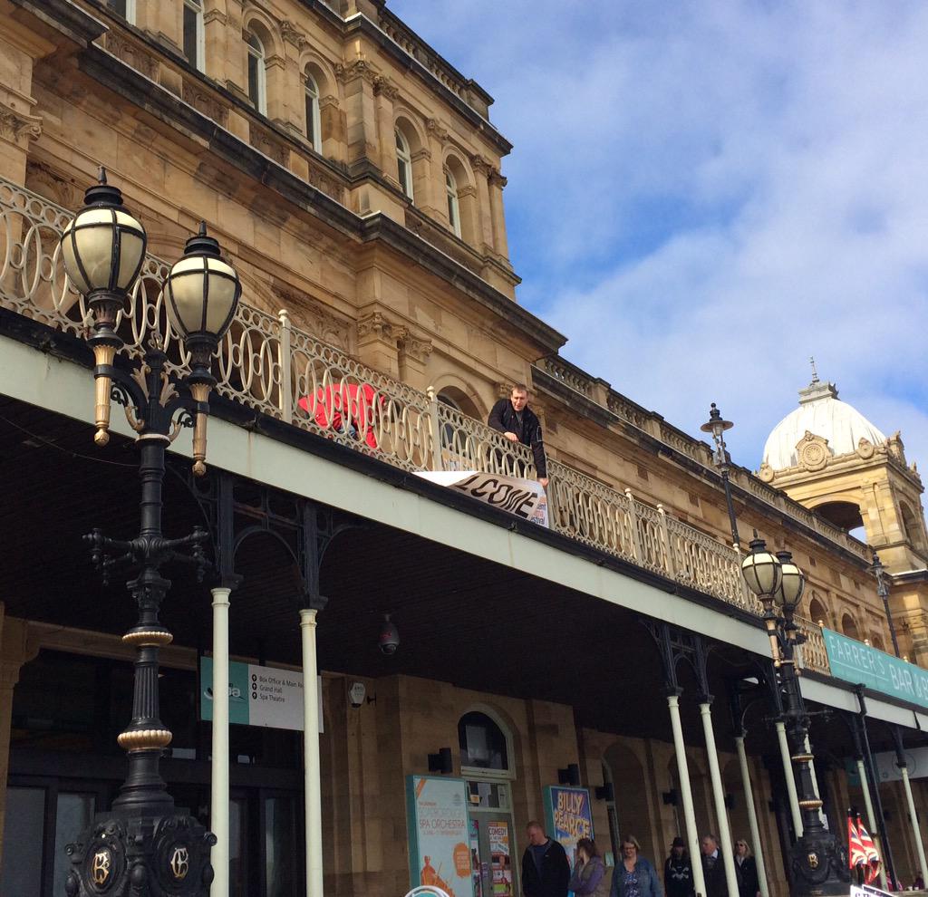 Nsdf_Tech's tweet photo. The banner is down. It's all over. Goodbye #NSDFTech15 @NSDFest http://t.co/KYrYDj0Gl3