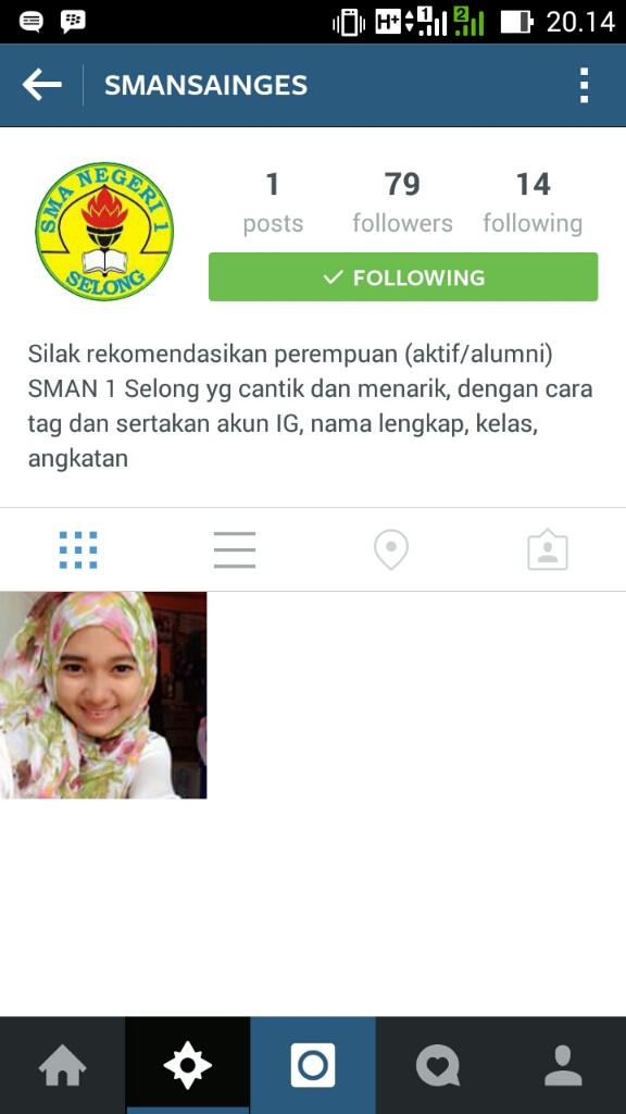 AstagaSmansa's tweet photo. Hi, follow akun IG @smansainges di instagram yah http://t.co/o5oEhCvZN3