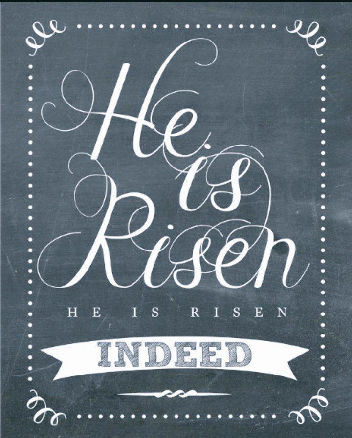 Alleluia. He is risen! #HappyEaster #EasterMeans