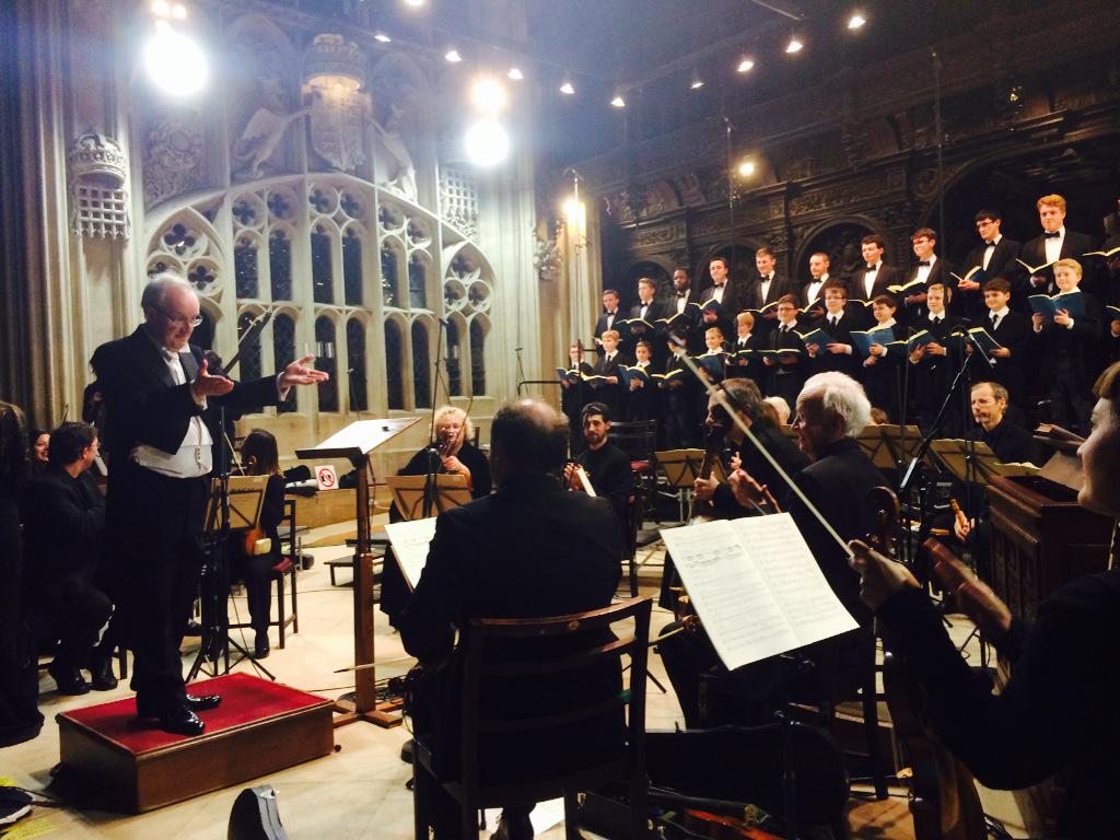 ConcertsatKings's tweet photo. Powerful St John Passion @SJCleobury @ChoirOfKingsCam @AAMorchestra Hear it on @BBCRadio3 Tues 7.30pm #EasteratKings http://t.co/VwbRpkjd2j