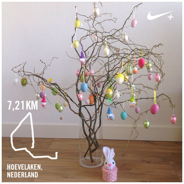 VrouwMetStijl's tweet photo. Zo! Ruimte voor de Paasbrunch 😁 I just ran 7,21 km @ a 5'50"/km pace with Nike+. http://t.co/viygJO3JkF #nikeplus http://t.co/dKmF5UyWaM