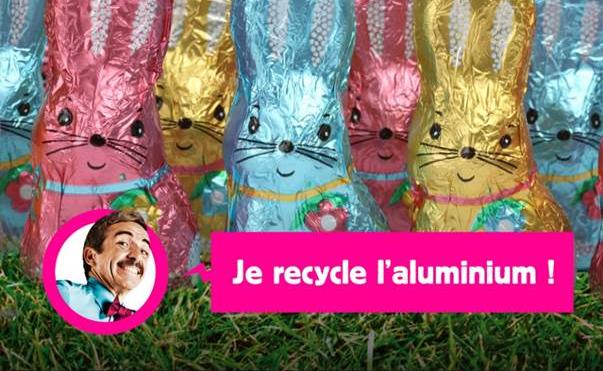 ♫ Ce matin ♪ un lapin a … recyclé son #emballage ♫ :) Joyeuses #Pâques !