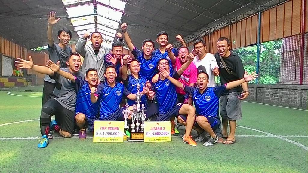 Persembahan dari kami #NETFC, untukmu <a href="/netmediatama/">Netmedia</a> .. 3rd place Liga Antar Media - Piala Menpora 2015.