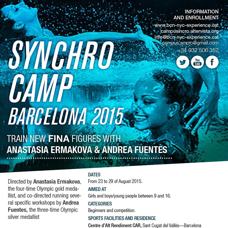 andreafuentes83's tweet photo. #Roma#NewYork#Oxford#Barcelona: Elige tu #synchrocamp preferido para este verano con @ermakova_ana @iremontru y más! http://t.co/83DSeW2VxL