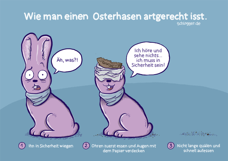 theschlogger's tweet photo. Seid fair zu Euren Osterhasen!
#FroheOstern #Ostern2015 #Osterhasen http://t.co/URluks7ZSr