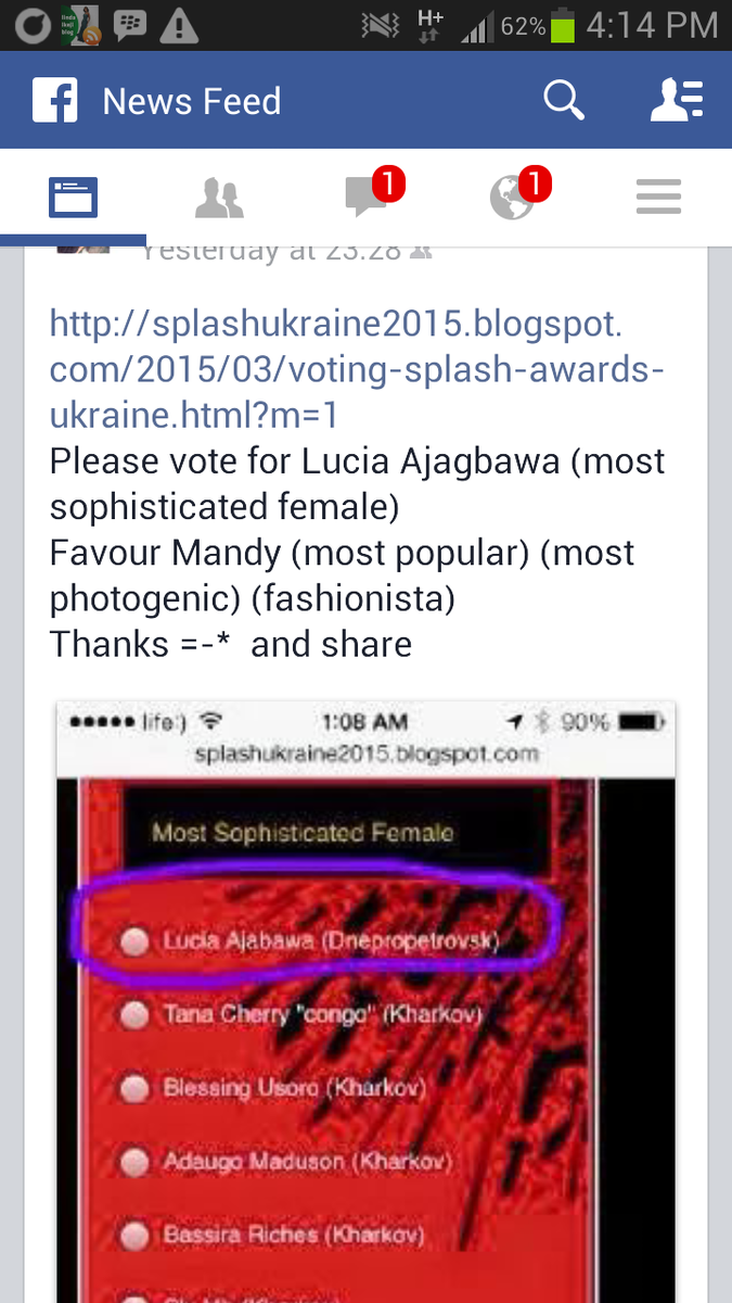 Flawlessvinaj's tweet photo. Pls follow d link nd vote for my baest bae she deserves this http://t.co/UUnSH5rfaB