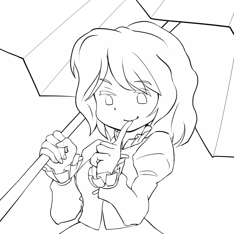 タイミングを逃した小傘 