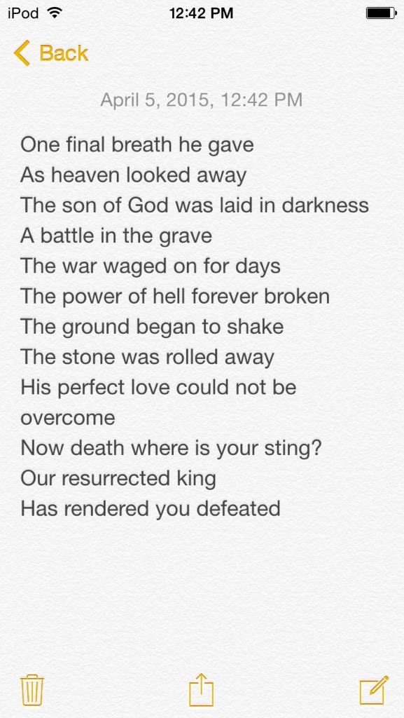 Philbrinker15's tweet photo. He is forever alive!😊 #HeIsAlive http://t.co/EJAPVazOI1