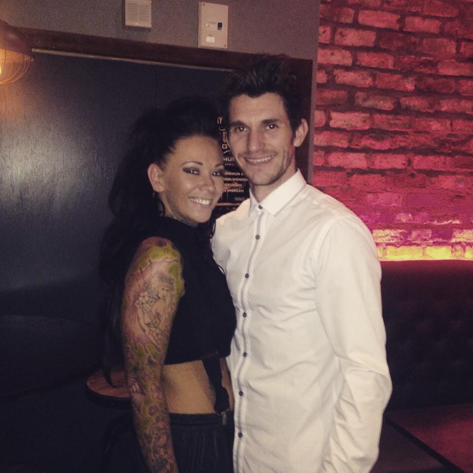 INKedModelTamy's tweet photo. On the piss with Mr Eastwood #drunk #bestbuddies http://t.co/TUoZU1HeNP