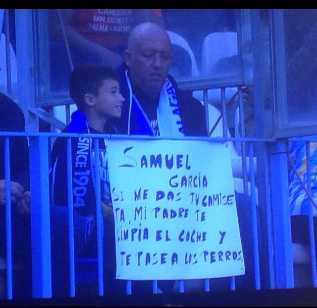 samuel7garcia's tweet photo. Lo prometido es deuda ,Daniel Aguliera (Junior) ya tiene su camiseta gracia a el y a todos los peques por su apoyo http://t.co/6vjTrio9qu