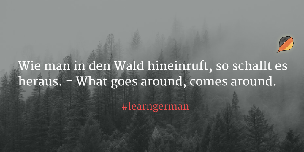 What Goes Around Comes Around übersetzung