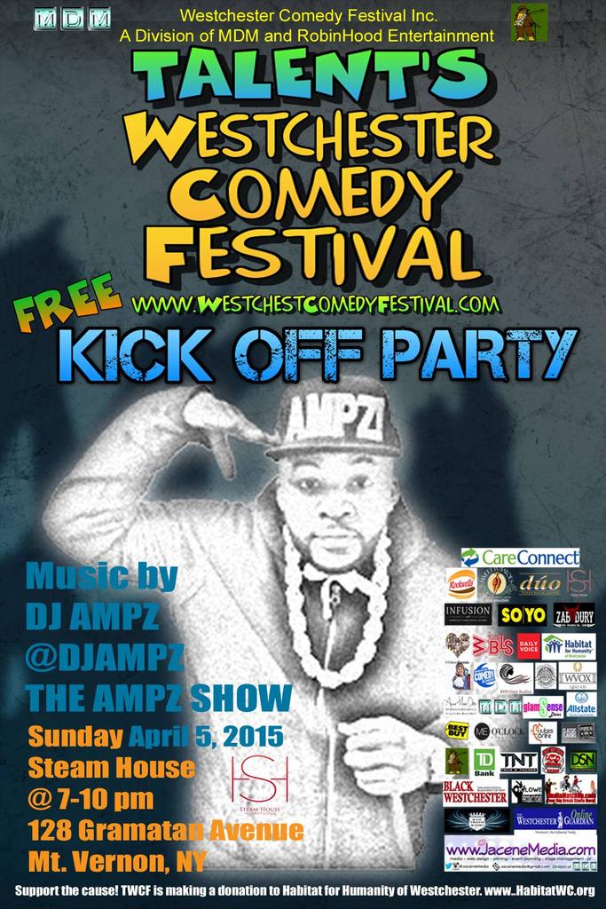 mdmdigital's tweet photo. THE FUNNIEST FESTIVAL OF DA YEAR  @WCFest KICK OFF PARTY SEE U THERE!!! @DJAmpz @RealSway @JaceneMedia @BeeStewi http://t.co/4S4JJ5riEp