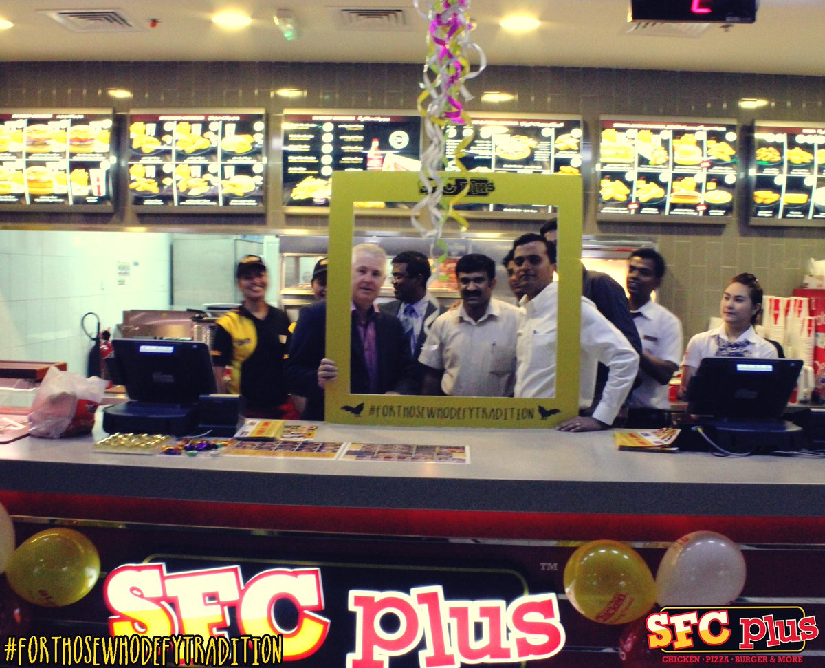 sfcplusarabia's tweet photo. For all those #OriginalSkinlessFriedChicken lovers, SFC Plus is back in action at #SafeerMall #Sharjah http://t.co/Lafv9zVQDO