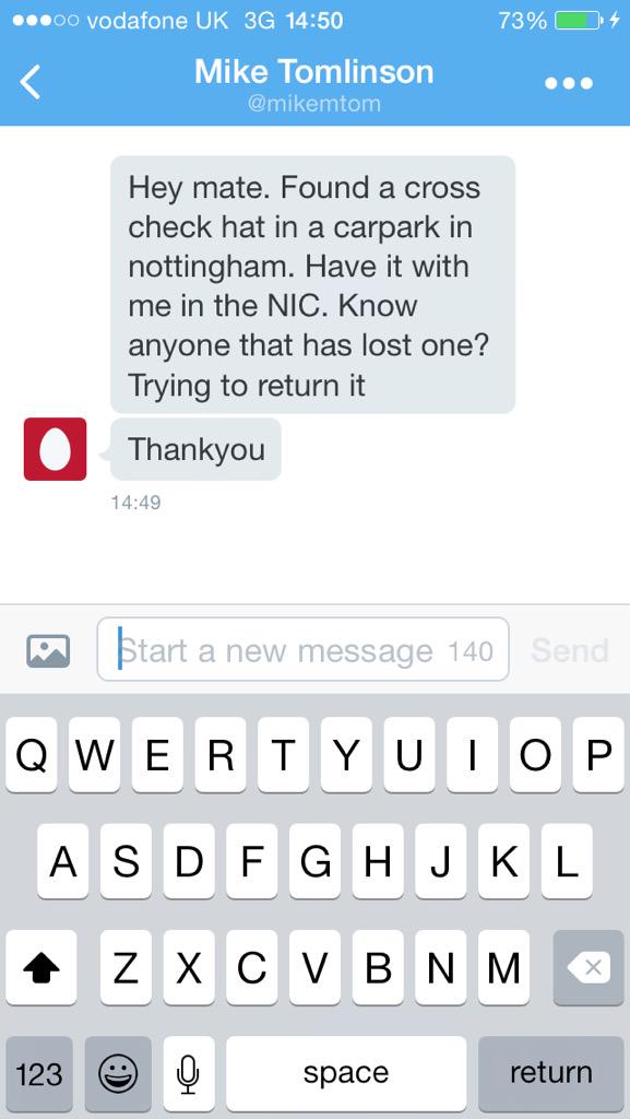 Steelers_banter's tweet photo. Anyone lost a @crosscheckuk hat? http://t.co/SpJnQet3Ha